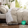 Bedsure Duvet Cover Queen Size - Soft Cationic Dyed Duvet