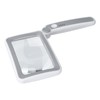 Rectangular Magnifying Glass 4X 3 LED Modes Touch Control Ergonomic