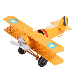 Artibetter Home Decor Metal Plane Model Retro Airplane Model, Retro Plane Model, Vintage Airplane Model, Iron Plane for Plane Decorations Room Desktop Decoration Airplane Table Decorations Kids Toys