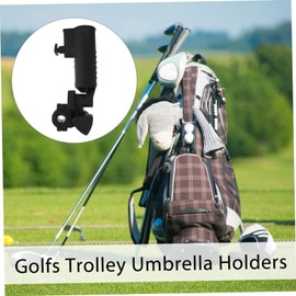 Outanaya Golf Cart Umbrella Holder Trolley Umbrella Stand for Outdoor Indoor Use Fits Straight Handles Durable Design for Golf Trolleys and Push Carts