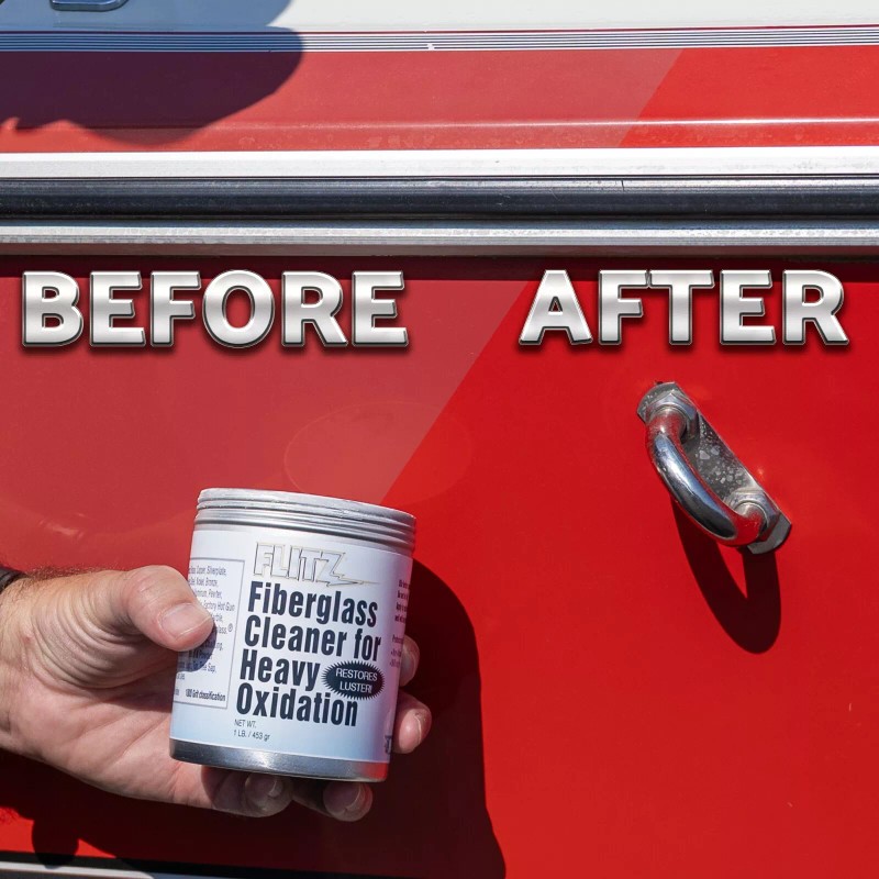 FLITZ Fiberglass Heavy Oxidation Cleaner 1lb/453g