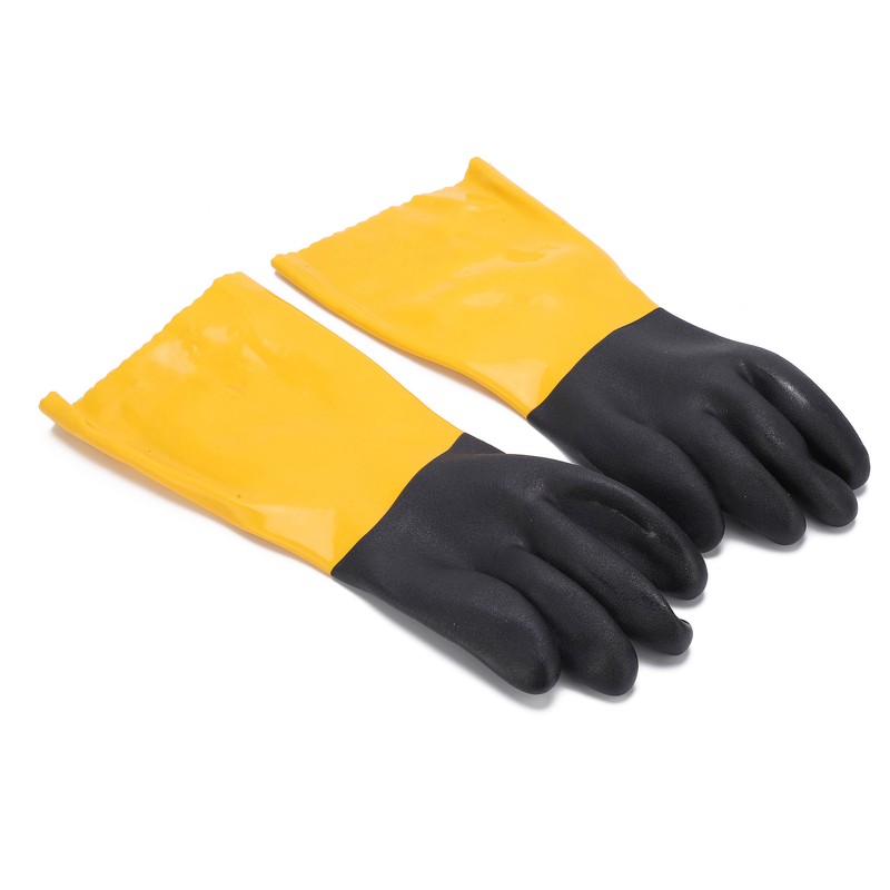 PVC Coated Protective Gloves Lengthening Seamless Wear Resistance Gloves for
