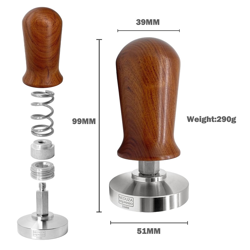 NEOUZA Calibrated Espresso Coffee Tamper Professional Calibrated Pressure Coffee Press
