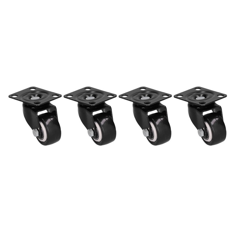 4pcs Caster Wheel 360 Degree No Noise Caster Fit for