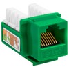 Cmple - RJ45 Keystone Jack 90 Degree Cat6 Keystone Jack