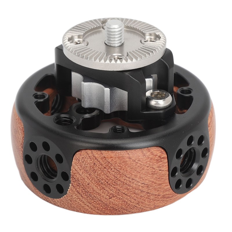 Camera Round Handle Grip with 1/4in 3/8in for Arri M6