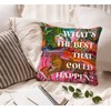 Voatok Leopard Cheetah Inspirational Pillow Covers 18x18, Retro Preppy Maximalist