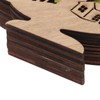 Wooden Bird Statues with Light 3D Hollow Hand Carved Birds