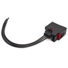 2PCS Front Turn Signal Light Connector Plug Harness 68065016AB Compatible
