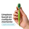 Cool Shock Mini Brush Cepillo Dental Portátil Menta Palillo Integrado