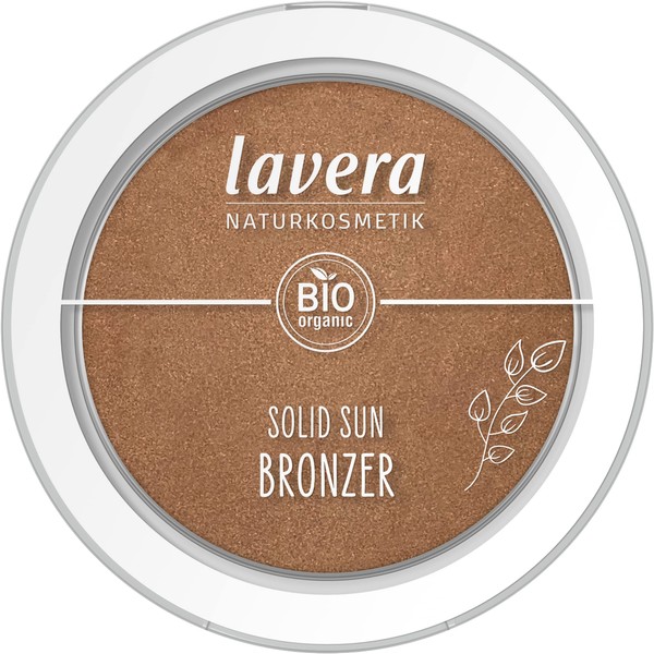 lavera Solid Sun Bronzer -Desert Sun 01- braun - Bio-Mandelöl & Vitamin E - schimmernd - Samtig-leichte Textur (1 x 5,5g)