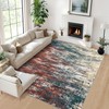 ROYHOME Washable Rug 5x7 Abstract Area Rug for Living Room,