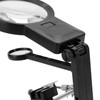 KATSU Soldering Magnifying Glass with LED Lamp Third Helping Hands