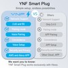 YNF Mini Smart Plug, Compatible with Alexa, Simple Setup with
