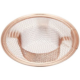 SANEI PH6210F-L Sink Parts, Garbage Strainer, Prevents Sliming, Drain Diameter: 2.8 - 3.5 inches (70 - 90 mm), Copper