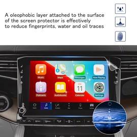 SHAOHAO 2PCS for 2024 2025 Jeep Grand Wagoneer Screen Protector 2022 2023 2024 2025 Jeep Grand Wagoneer Accessories (Base, Series, Obsidian) 12 Inch Anti Fingerprint & Scratch Car Display Screen Cover