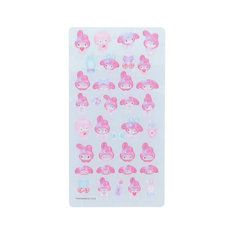 Sunstar Stationery Sanrio Character Sticker, 3D Bonbon Drop Seal, My