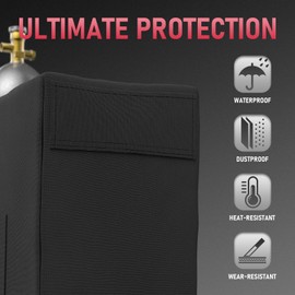 YESWELDER Dust Cover for Welding Cart, Waterproof Protective Cover of Average Size 30.71" x 22.83" x 14.57" for Welder and Welder Trolley