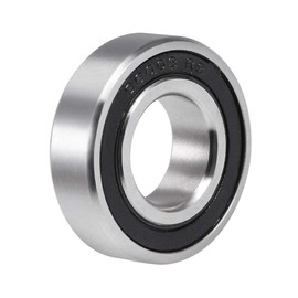 sourcing map Deep Groove Ball Bearing Track Guide Bearing S6003-2RS Stainless Steel Double Shielded 6003RS Bearing Replacement Parts 17 x 35 x 10 mm