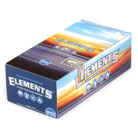 ELEMENTS - Papel de laminación de arroz fino de un solo ancho, 50 unidades, caja y 50 (ventana)