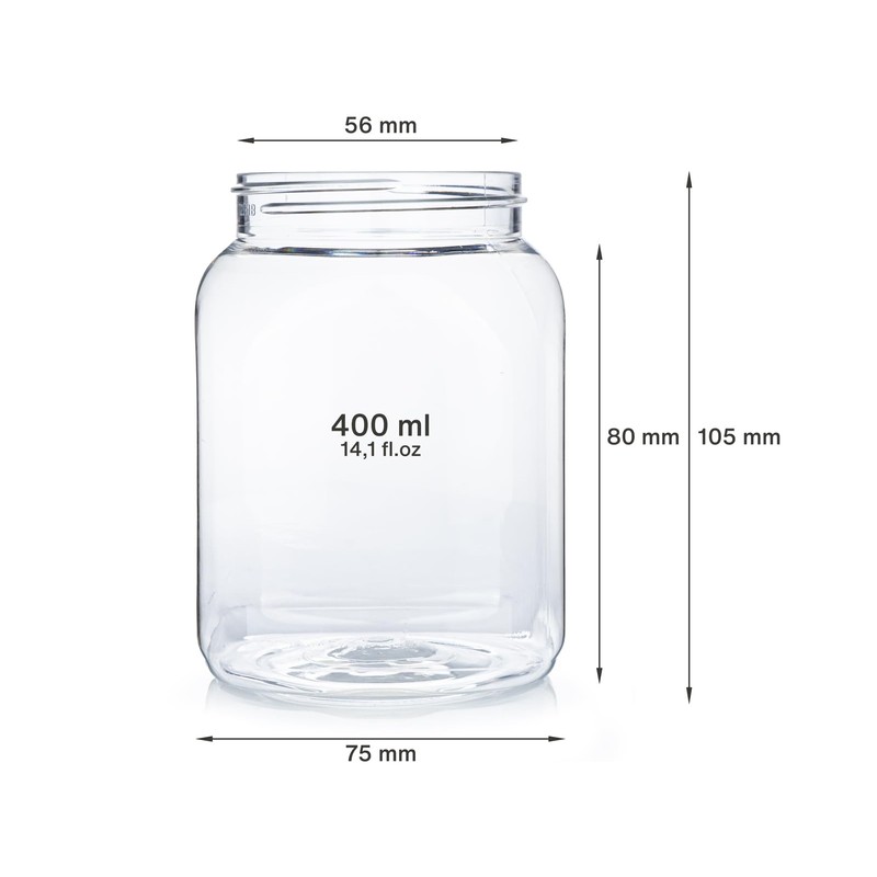 Octopus Parent PET Plastic Cup with Screw Lid, 5X