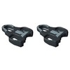 Velox Look Keo Pedal Cleats, Black 0° Float