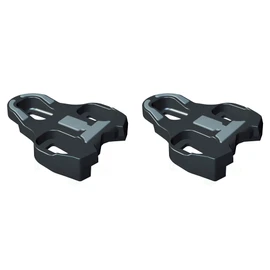 Velox Look Keo Pedal Cleats, Black 0° Float