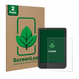 ScreenLeaf Pack of 2 Screen Protectors for Tolino Shine 5 2024 [Sustainable Screen Protector, Film, Transparent, Scratch-Resistant]
