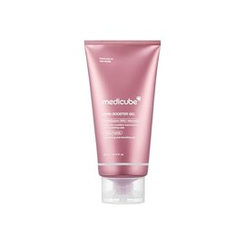 MEDICUBE PDRN Booster Gel 300 ml – gel facial hidratante con PDRN, adenosina y 7 péptidos, textura ligera para apariencia más firme y suave