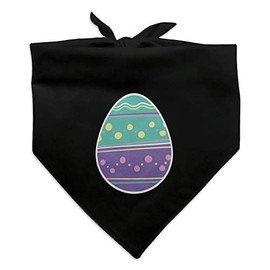 GRAPHICS & MORE Cute Easter Egg Turquoise Purple Polka Dots Dog Pet Bandana