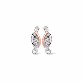 Clogau Past Present Future Stud Earrings Standard