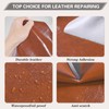 YAFLC Leather Repair Patch for Furniture, 4" x 63" Self