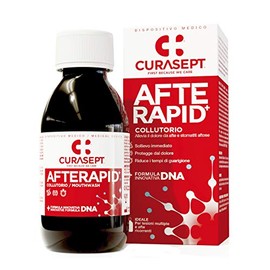 Curasept Afte Rapid Collutorio Afte Ricorrenti Formula Innovativa DNA, 125ml