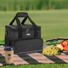 Trunab Reusable 6 Cups Drink Carrier for Delivery with Adjustable