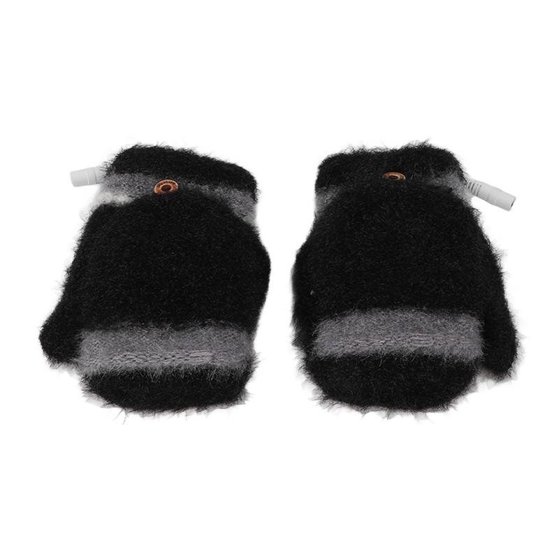 Electric USB Heated Gloves Double Side Heating Keep Warm Fingerless