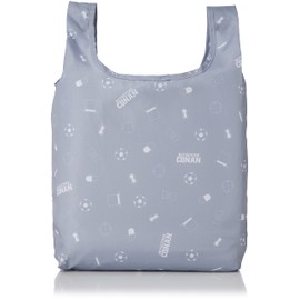 Marushin Detective Conan Eco Bag with Pouch, Hattori Cap, Eco Bag: Approx. H 13.0 x W 9.8 x D 3.9 inches (33 x 25 x 10 cm), Pouch: Approx. 2.2 x 3.3 x 3.3 inches (5.5 x 8.5 x 8.5 cm), Recycled