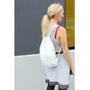 Augbunny 100% Cotton Canvas Drawstring Backpack Gym Sack pack 2-Pack