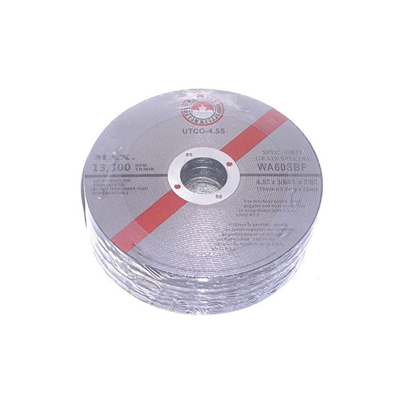 Canadian Tool and Supply (Stack of 25) 4.5-Inch Ultra Thin