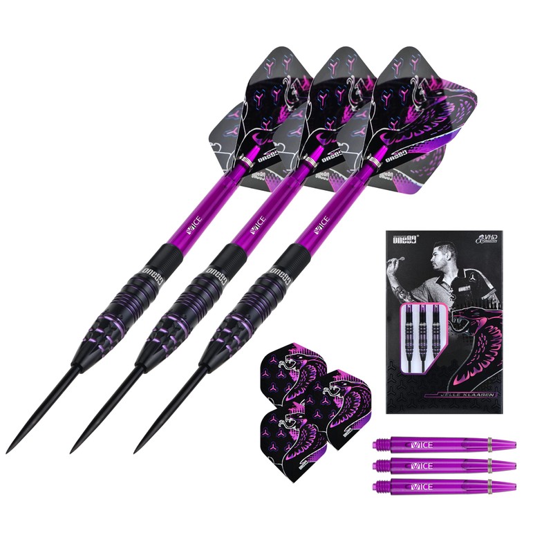 ONE80 Jelle Klaasen VHD 90% Steel Tip Darts