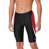 Speedo Men's Standard Swimsuit Jammer Endurance+ Splice Team Colors, Edge