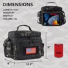 ATRIPACK Lunch Box for Men, Tactical Lunch Bag MOLLE Webbing