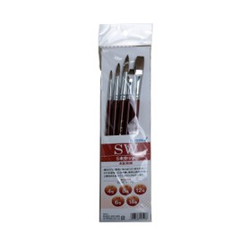 Namurataiseidou Watercolor Brush SW Set of 5