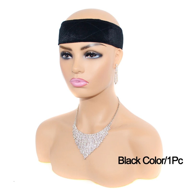 Velvet Wig Grip Headband for Secure Wig Wear – Adjustable