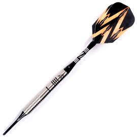 CUESOUL Soft Tip Tungsten Darts - 85% Tungsten Darts Set with 16.10 Grams Precision Barrel