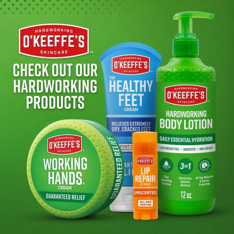 O'Keeffe's Working Hands Night Treatment Hand Cream, 7 Ounce Tube,