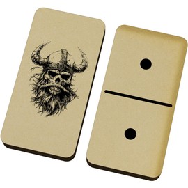 Azeeda 'Viking Skull' Domino Set & Box (DM00048674)