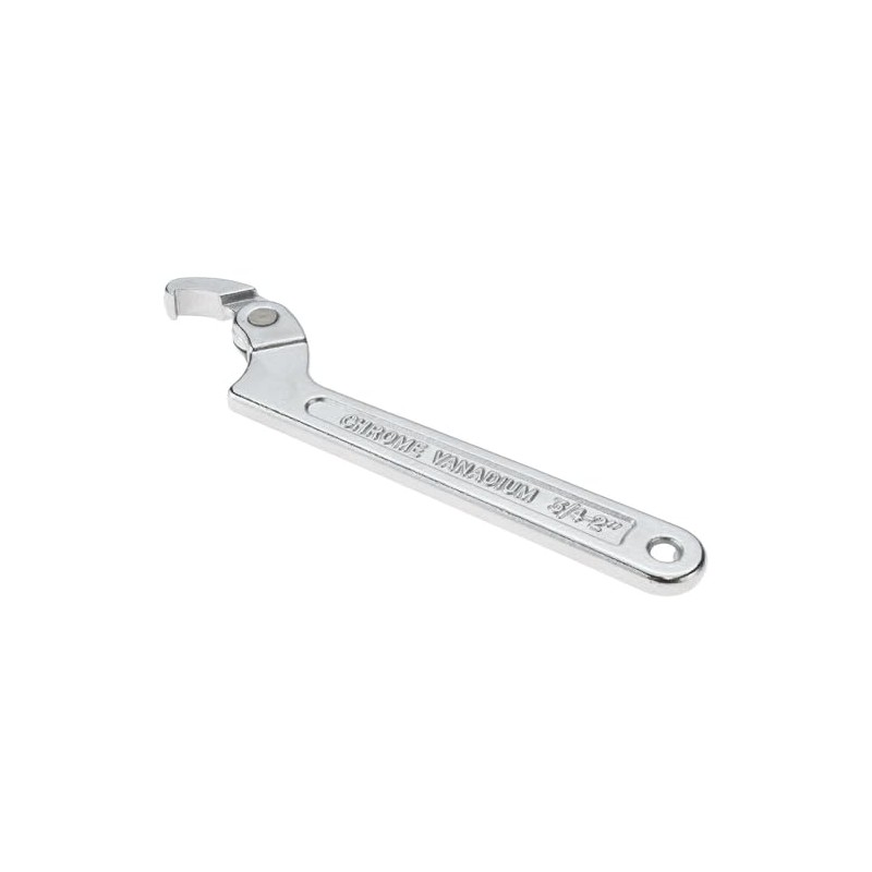 Paramount Adjustable Spanner Wrench: 7/32" Pin Height x 1/4" Pin