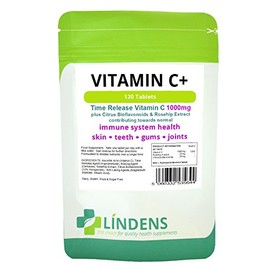 Vitamin C 1000mg x 60 Tablets with Rosehip and Citrus Bioflavanoids