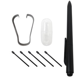 Universal EMR Stylus Pen Fit for Remarkable 2 & Fit for Wacom, Digital Pen with Eraser & Palm Rejection Function, 4096 Pressure Sensitivity & Tilt Sensing,5pcs Pen Tips & 1pc Clip,Upgraded by GRABOTE