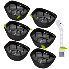 Dust Cup Filter Compatible with Shark UltraCyclone Pro & Pet Pro+ Cordless Handheld Vacuums CH951 CH951C CH950 CH901 CH900WM, Compare to Part # XFTRCH900 (Pack of 6)